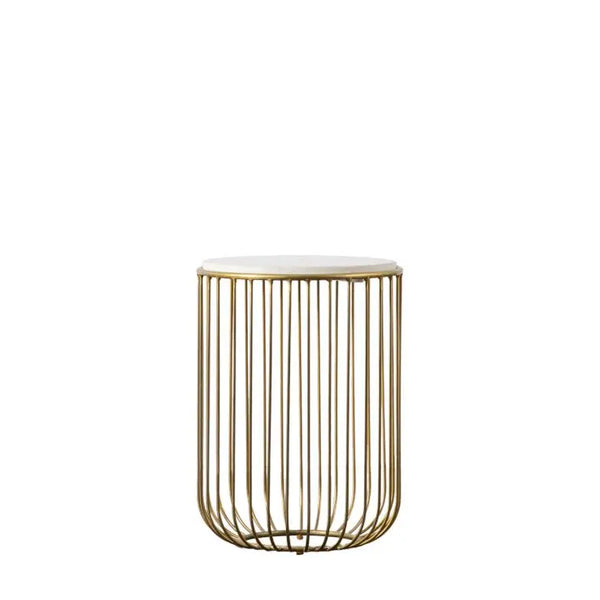 Ghedi Mirco Side Table Gold — SantoLusso®