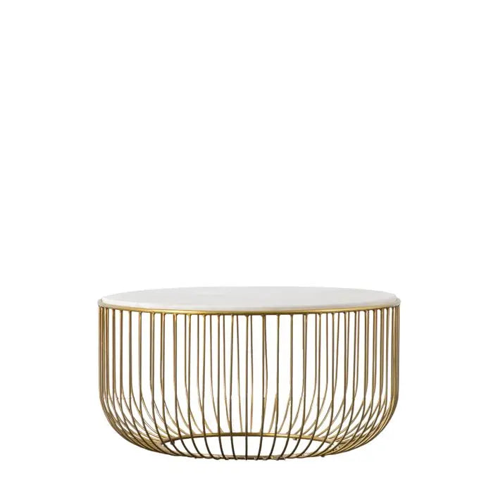 Ghedi Mirco Coffee Table Gold — SantoLusso®