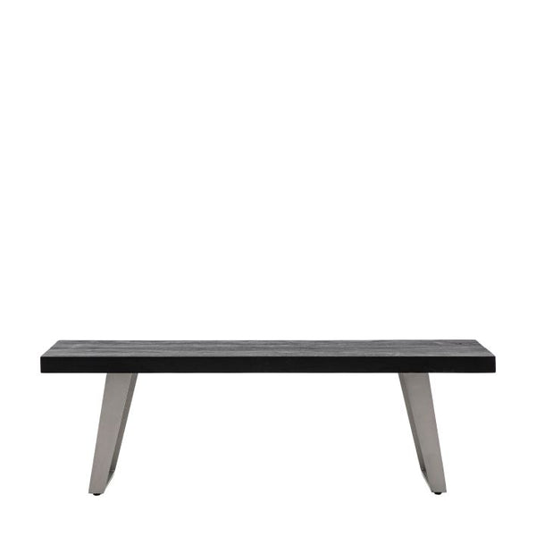 Ghedi Locchia Dining Bench Black Small — SantoLusso®