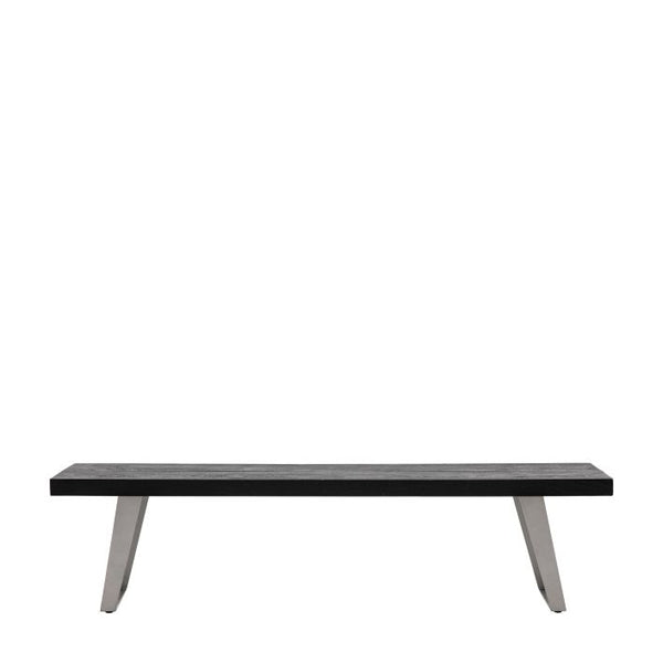 Ghedi Locchia Dining Bench Black Large — SantoLusso®
