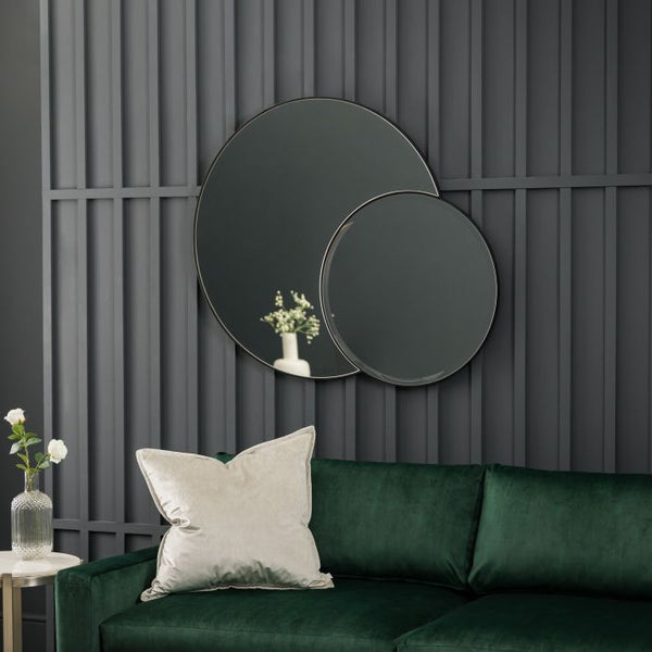 Ghedi Emiliana Mirror Black — SantoLusso®