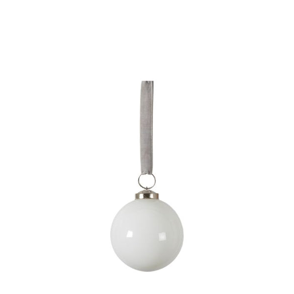 Ghedi Lunar Assorted Bauble White Set of 6 Small — SantoLusso®