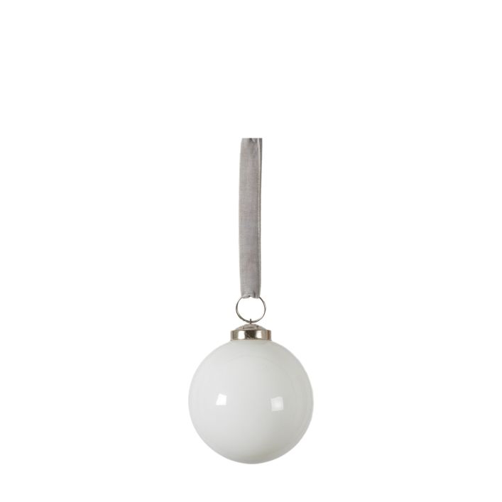 Ghedi Lunar Assorted Bauble White Set of 6 Small — SantoLusso®