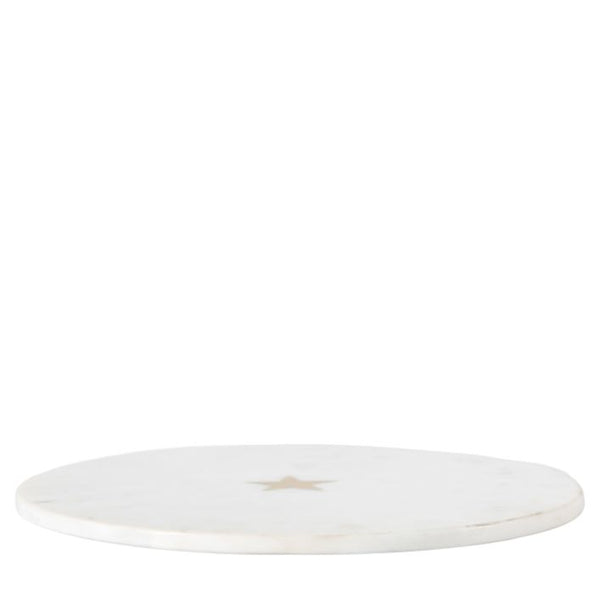 Ghedi Star Board Marble/Brass — SantoLusso®