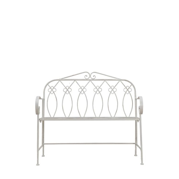 Ghedi Pierro Outdoor Bench Vanilla — SantoLusso®