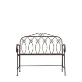 Ghedi Pierro Outdoor Bench Noir — SantoLusso®