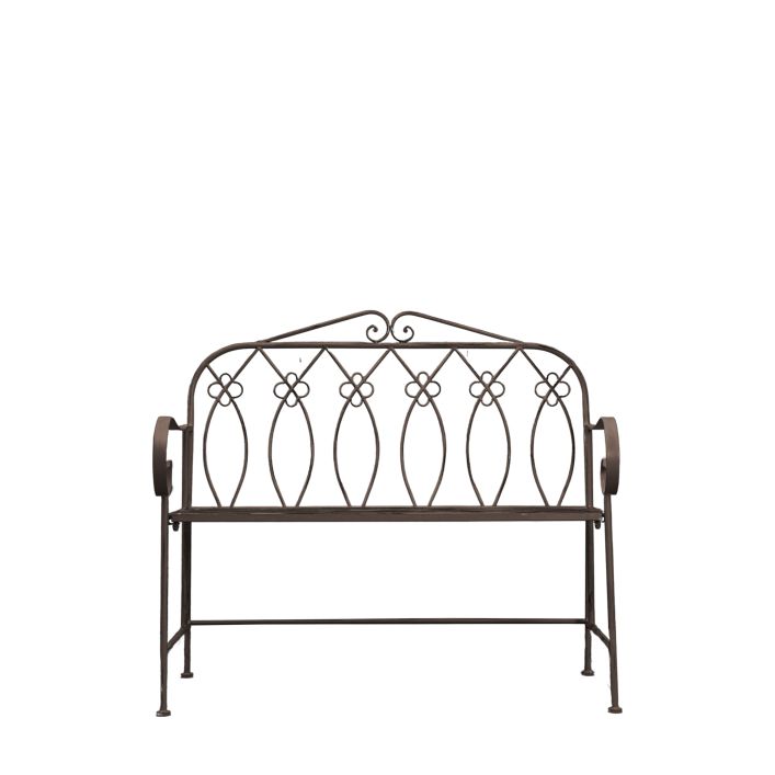 Ghedi Pierro Outdoor Bench Noir — SantoLusso®