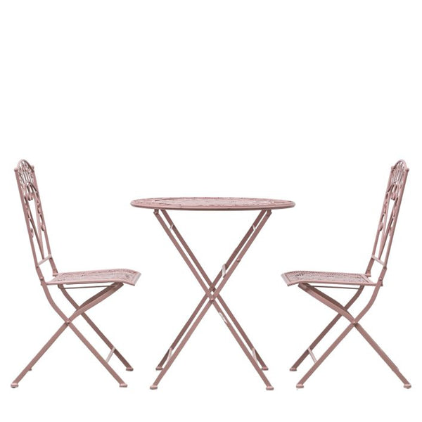 Ghedi Ilario 2 Seater Bistro Set Coral — SantoLusso®
