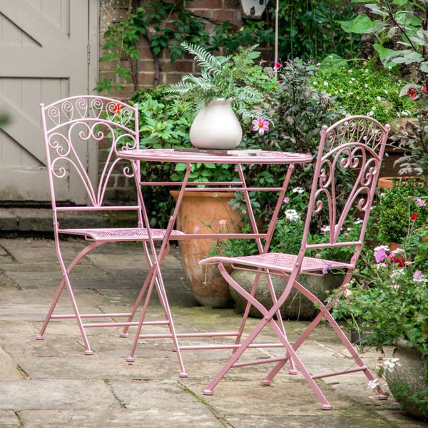 Ghedi Ilario 2 Seater Bistro Set Coral — SantoLusso®