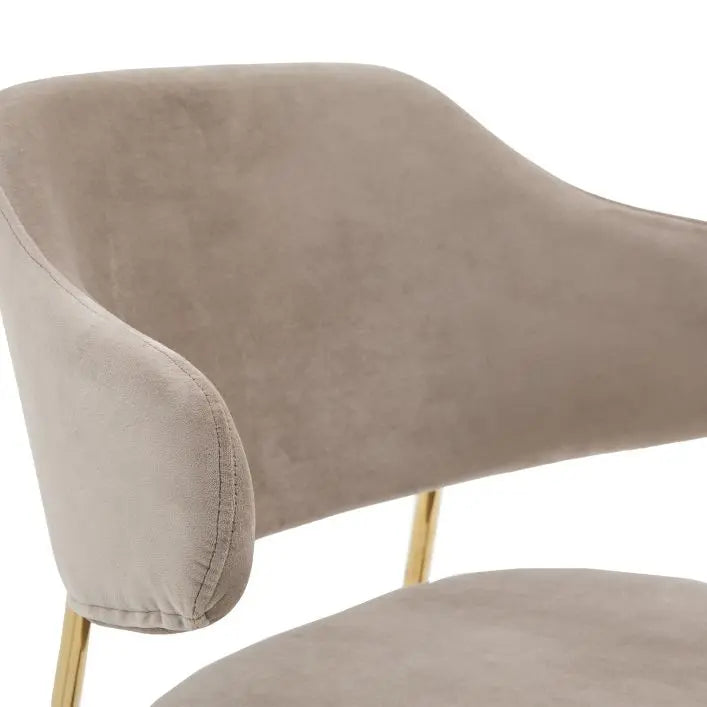 Ghedi Callano Dining Chair Taupe (2pk) — SantoLusso®