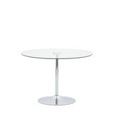 Ghedi Gianluca Dining Table Clear Glass — SantoLusso®