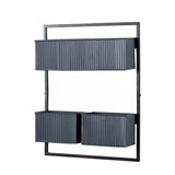 Ghedi Chadlington Wall Planter Black — SantoLusso®