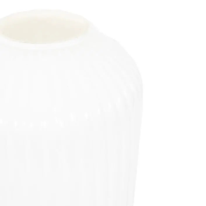Ghedi Fjord Vase Medium White — SantoLusso®