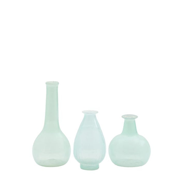 Ghedi Biba Vase Ice Blue (Set of 3) — SantoLusso®