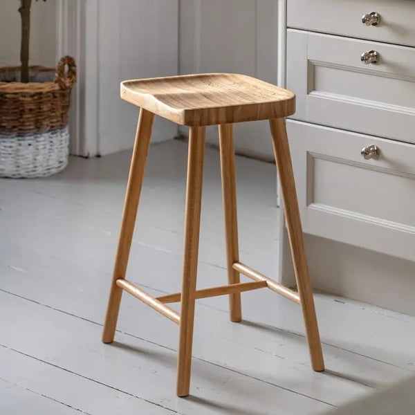Ghedi Massi Bar Stool Natural — SantoLusso®