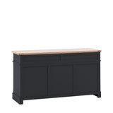 Ghedi Ivo 2 Door 2 Drawer Sideboard Meteor — SantoLusso®