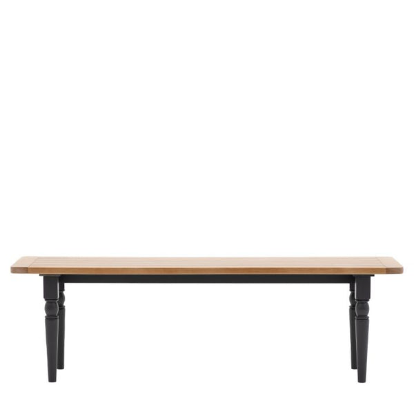 Ghedi Ivo Dining Bench Meteor — SantoLusso®
