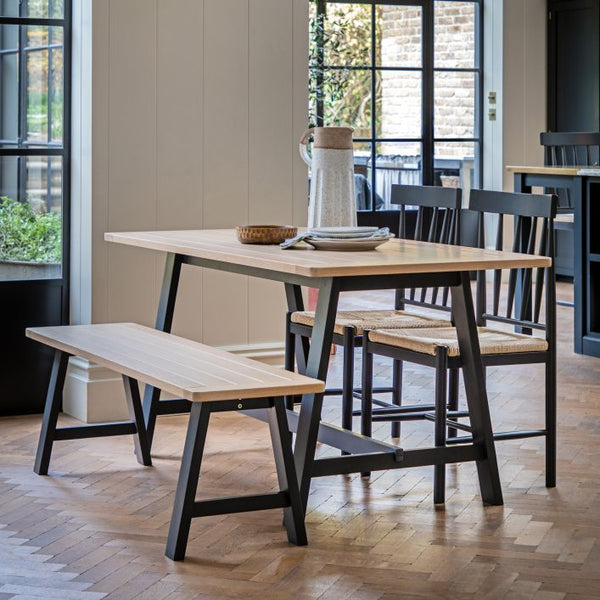 Ghedi Ivo Trestle Table Meteor — SantoLusso®