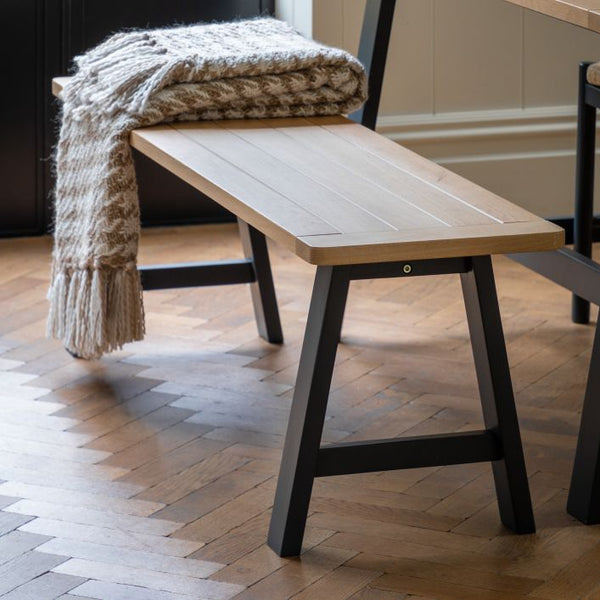 Ghedi Ivo Trestle Bench Meteor — SantoLusso®