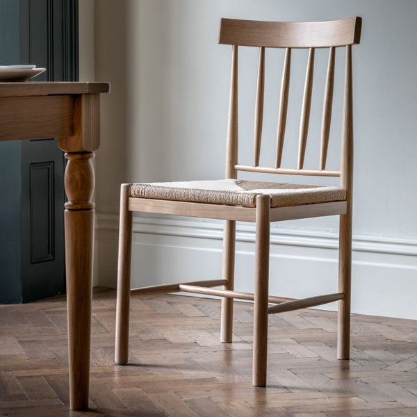 Ghedi Ivo Dining Chair Natural (2pk) — SantoLusso®