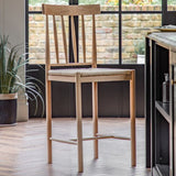 Ghedi Ivo Bar Stool Natural (2pk) — SantoLusso®