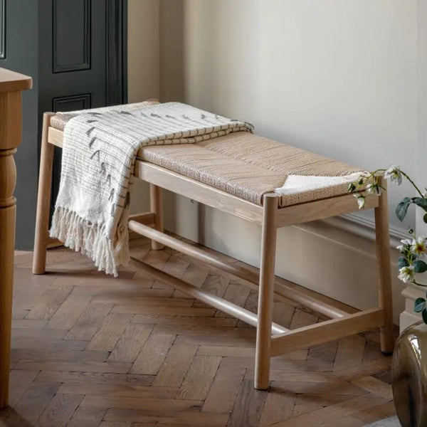 Ghedi Ivo Rope Bench — SantoLusso®