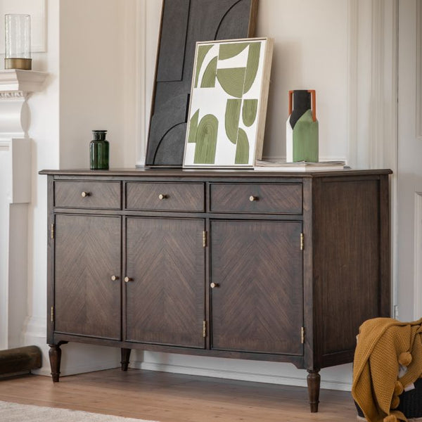 Ghedi Vialla 3 Door 3 Drawer Sideboard — SantoLusso®