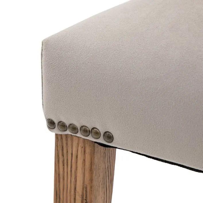 Ghedi Leraro Chair Dove Velvet (2pk) — SantoLusso®