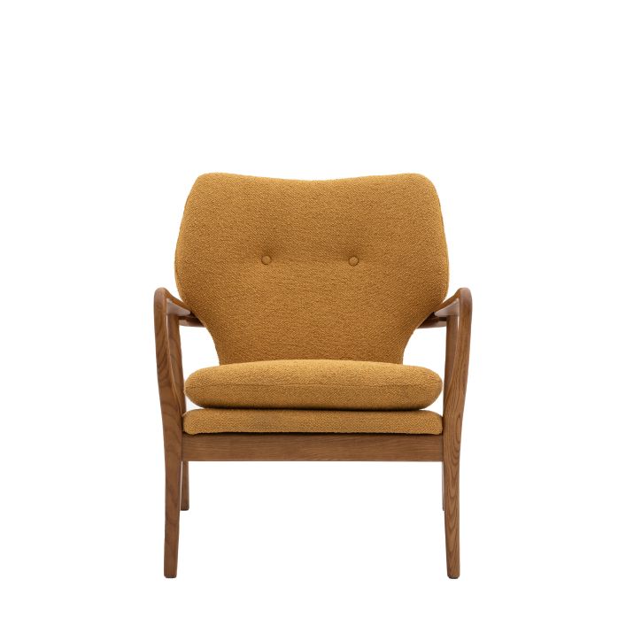 Ghedi Kalto Armchair Ochre — SantoLusso®