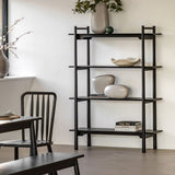 Ghedi Esla Open Display Black — SantoLusso®