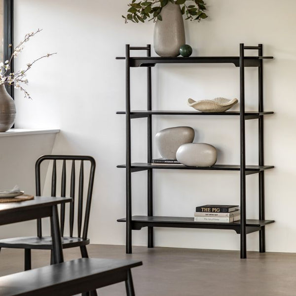 Ghedi Esla Open Display Black — SantoLusso®