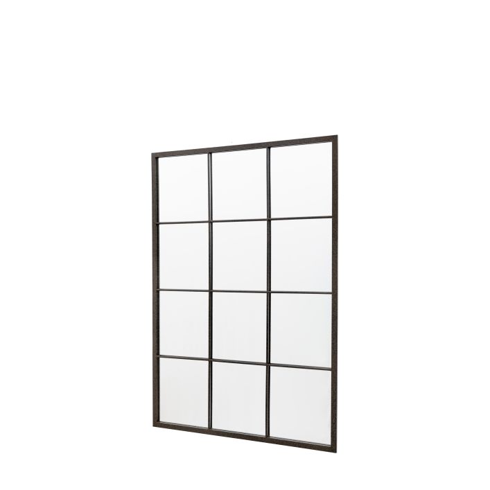 Ghedi Vista Mirror Black Large — SantoLusso®
