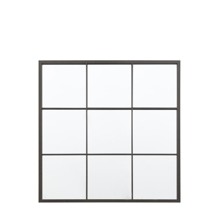 Ghedi Vista Mirror Black Medium — SantoLusso®