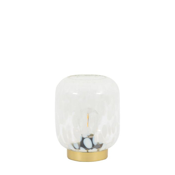 Ghedi Maeve LED Lamp White Gold — SantoLusso®