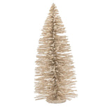 Ghedi Glittered Brush Tree Large Champagne — SantoLusso®