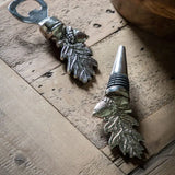 Ghedi Acorn Bottle Stopper Nickel Finish — SantoLusso®