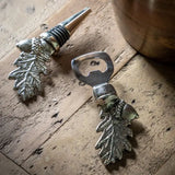 Ghedi Acorn Bottle Opener Nickel Finish — SantoLusso®