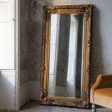 Ghedi King Louis Leaner Mirror Gold — SantoLusso®