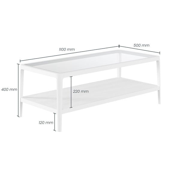 DI Designs Abberley Coffee Table | White