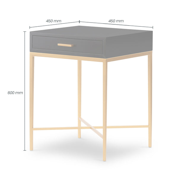 DI Designs Berkeley Bedside | Black
