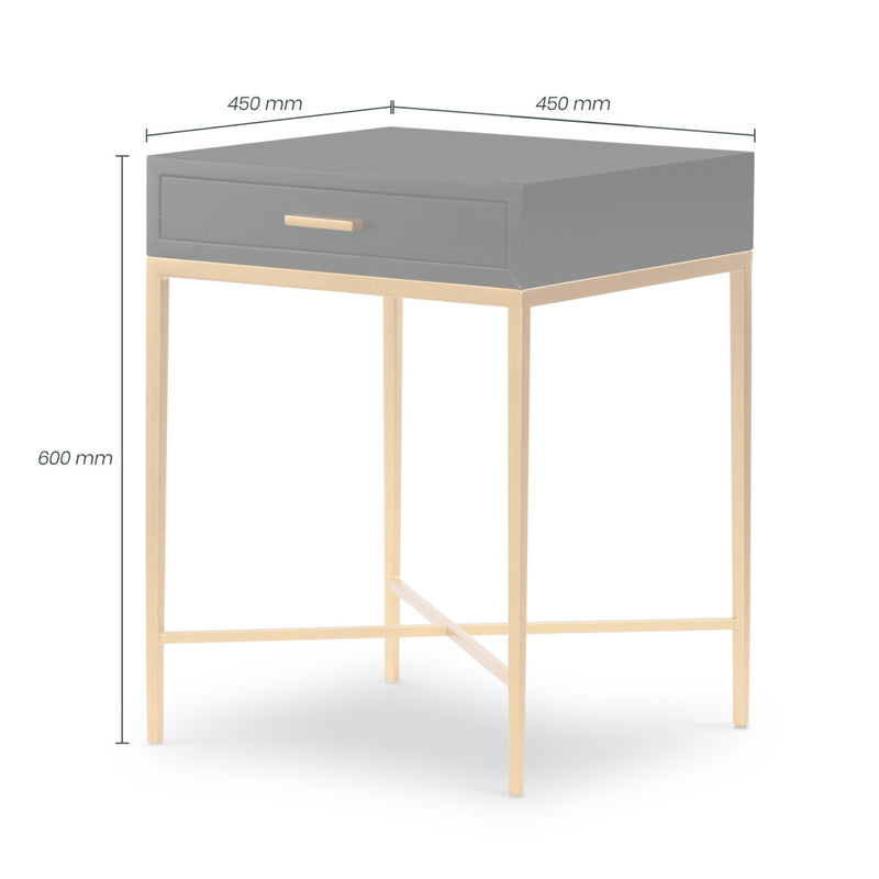 DI Designs Berkeley Bedside | Black