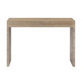 DI Designs Wickham Ribbed Oak Console — SantoLusso®