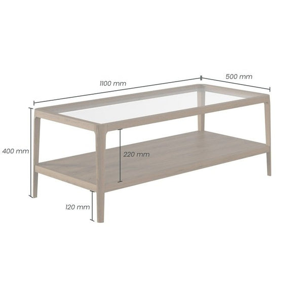 DI Designs Abberley Coffee Table | Brown - SantoLusso