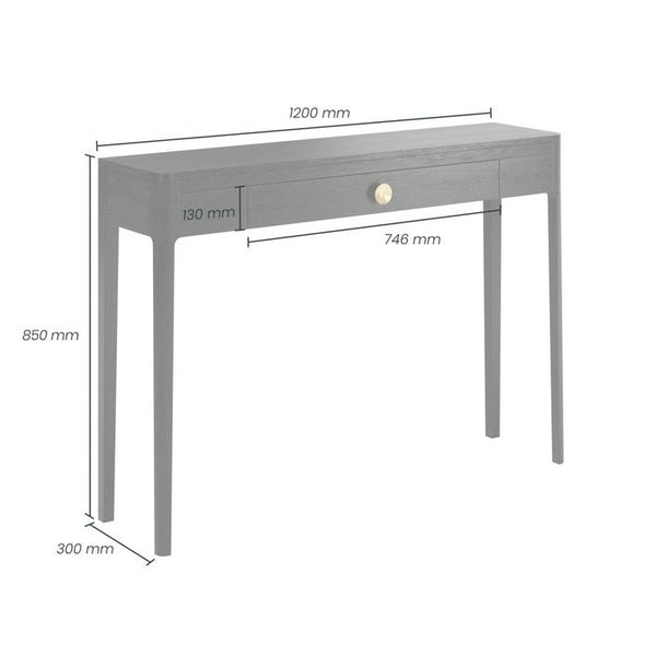DI Designs Abberley Console | Black - SantoLusso