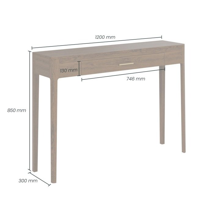 DI Designs Abberley Console | Brown - SantoLusso