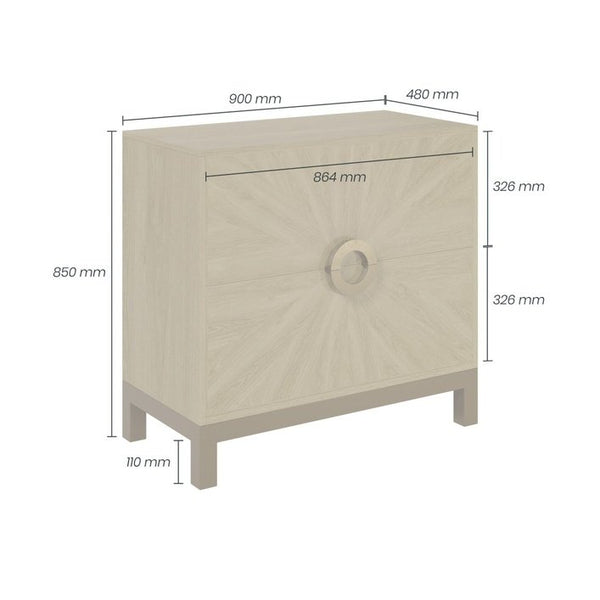 DI Designs Easton Chest Of Drawers - SantoLusso
