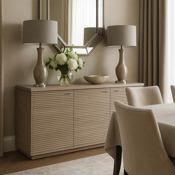 DI Designs Wickham Ribbed Oak Sideboard