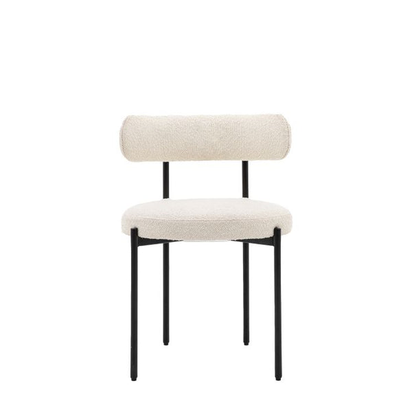 Ghedi Abram Dining Chair Vanilla 2pk — SantoLusso®