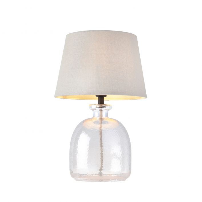 Ghedi Aldro Table Lamp Clear / Grey — SantoLusso®