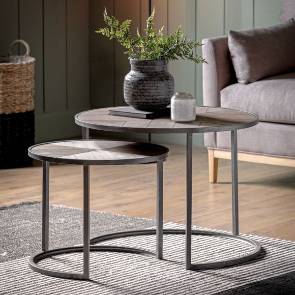 Ghedi Almonte Coffee Table Nest of 2 — SantoLusso®